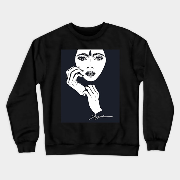 Number 357 Crewneck Sweatshirt by Shurmmi